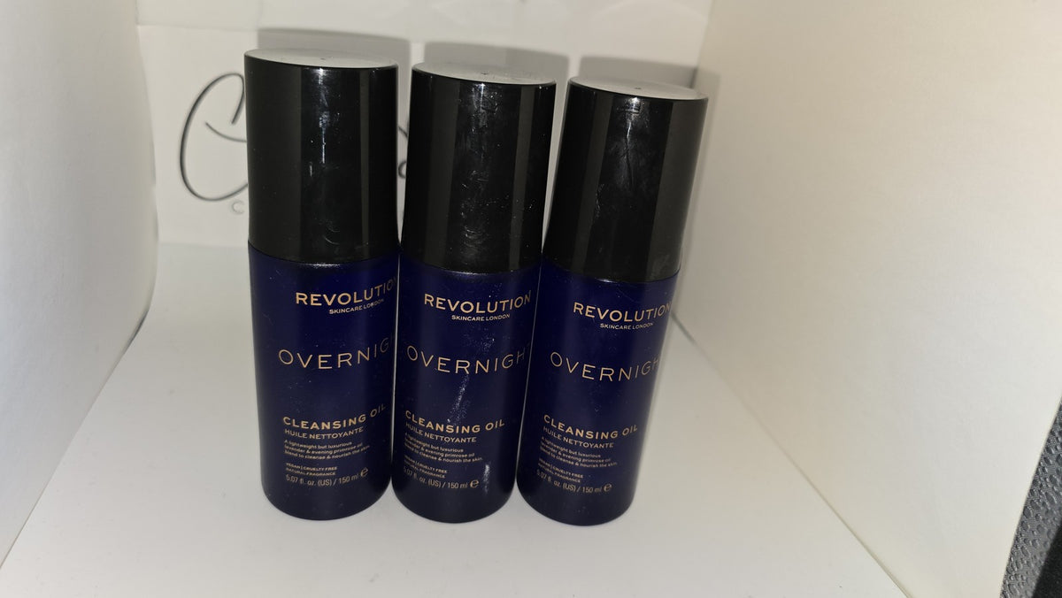 Overnight Cleansing Oil Makeup Remover 5.07 oz Each - 3 Pack