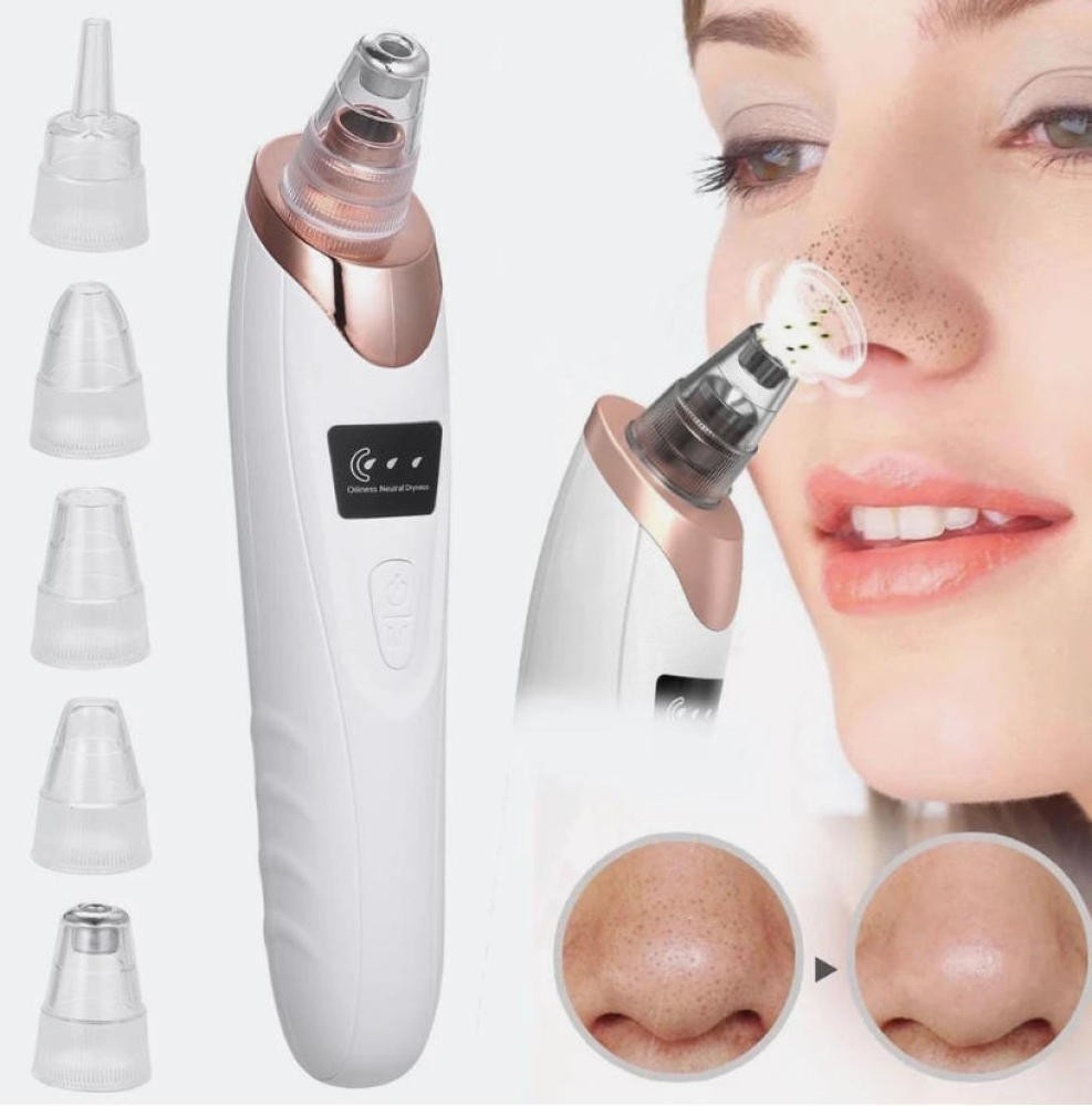 Electric Blackhead Remover Vacuum for Face - Pore Pimple Acne Skin Cleansing