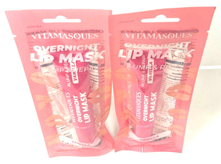 Vitamasques Overnight Lip Mask Set - Plump & Repair Vanilla, 0.33 fl oz Each