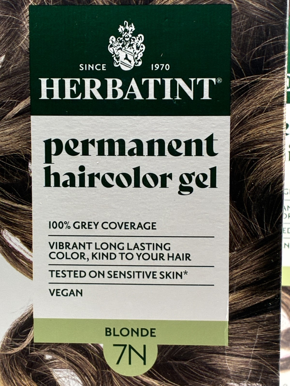 3 Pack Herbatint Permanent Hair Color Gel - 7N Blonde