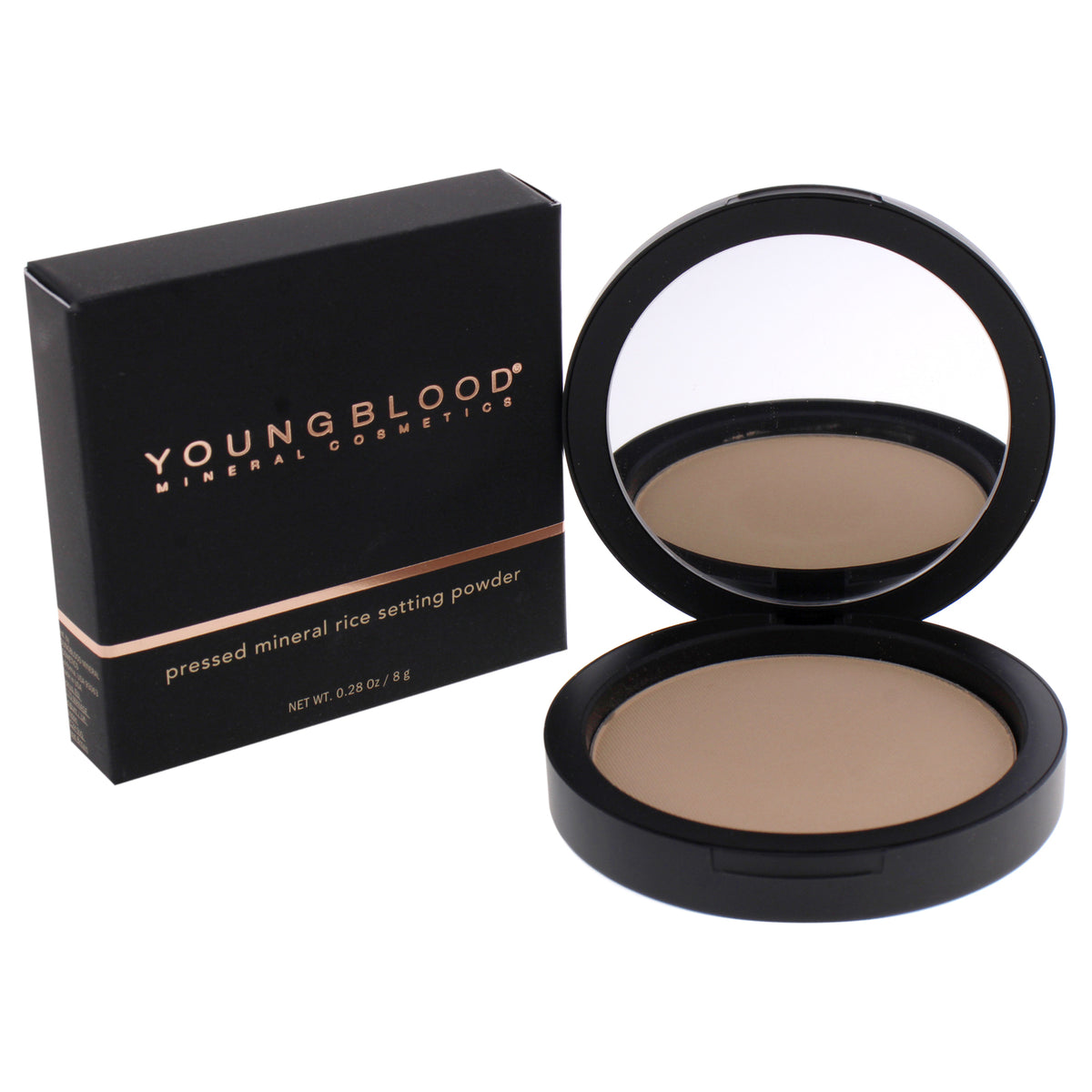 Pressed Mineral Rice Setting Powder for Women - Medium, 2 Pack