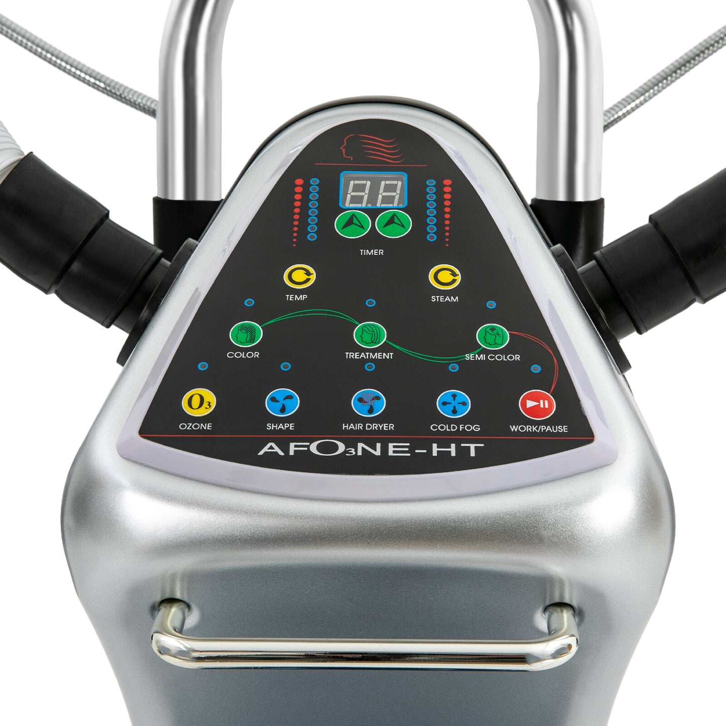Professional Hair Steamer with Ozone Function - Adjustable Standing Hair Treatment Machine 110V