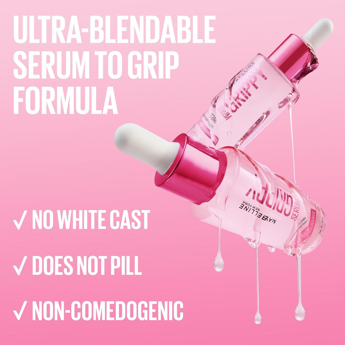 Hydrating Serum Makeup Primer with Niacinamide - Up to 24H Wear