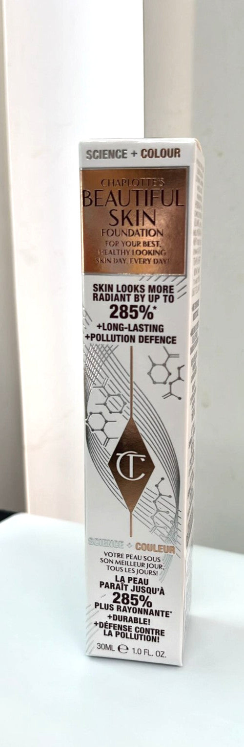 Charlotte Tilbury Beautiful Skin Foundation 6 Neutral - New In Box