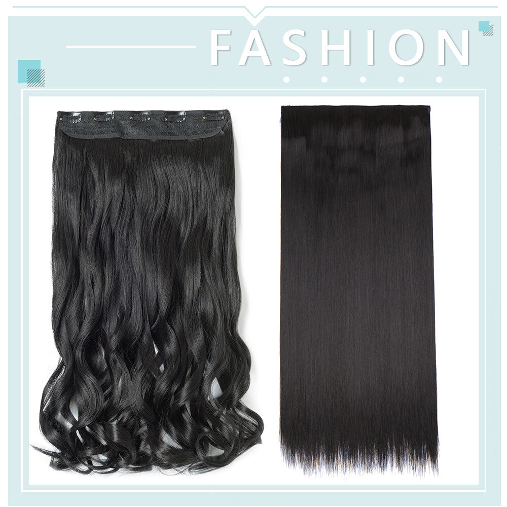 V-Shape & U-Part Clip-In Hair Extensions - Full Head Highlight, Multiple Lengths & Colors