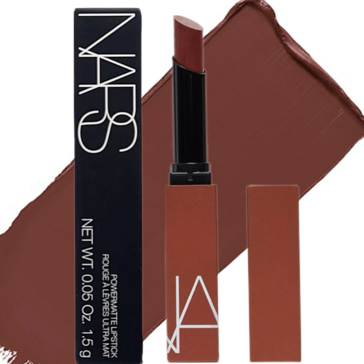 NARS Powermatte Lipstick NO SATISFACTION 105 Full Size Matte Lip Color