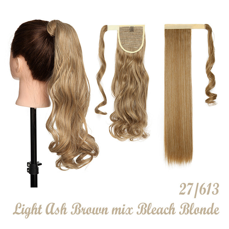 Ponytail Wrap Around Hair Extensions - Clip-In & Thick Styling