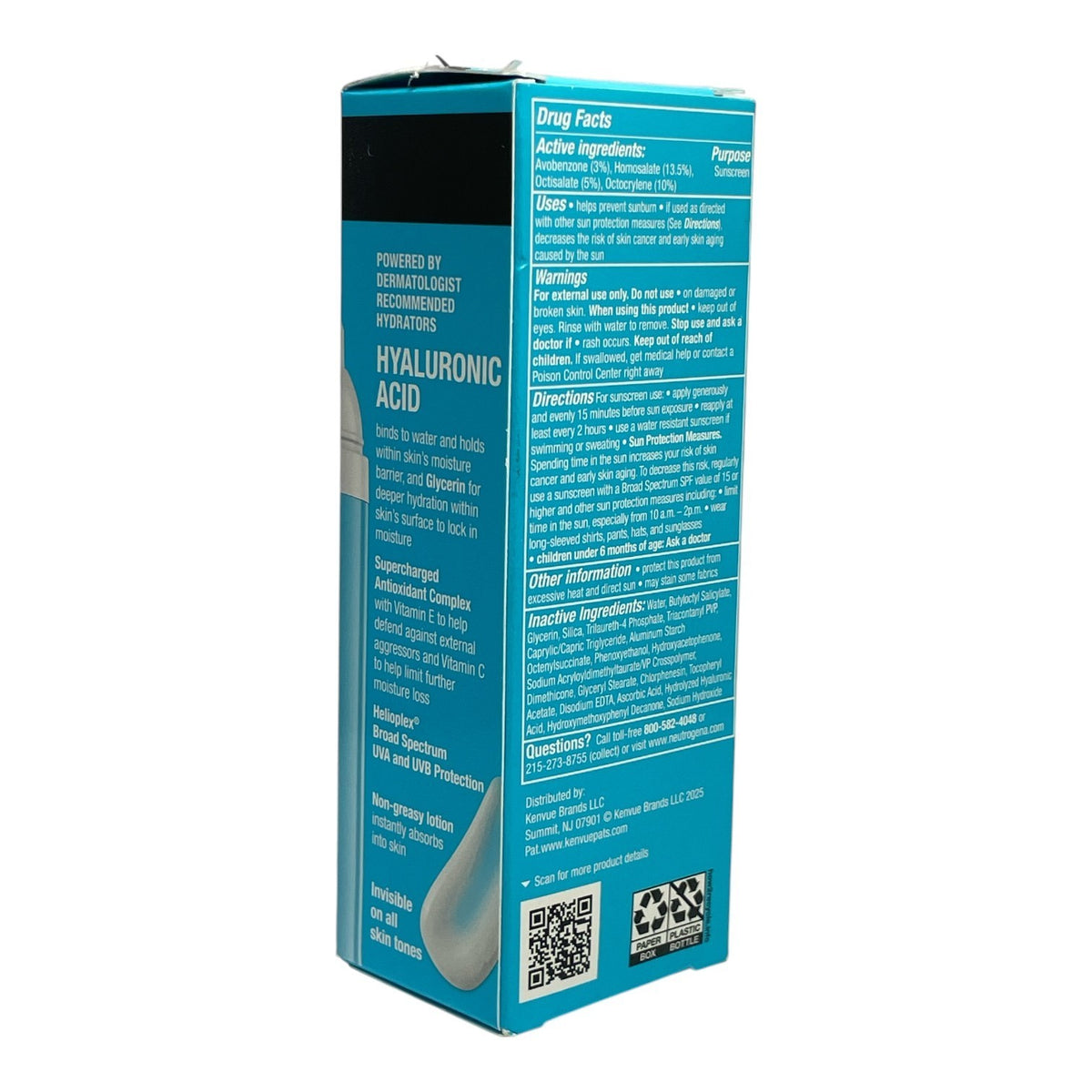 Hydro Boost Hyaluronic Acid Moisturizer SPF 50 - 1.7oz