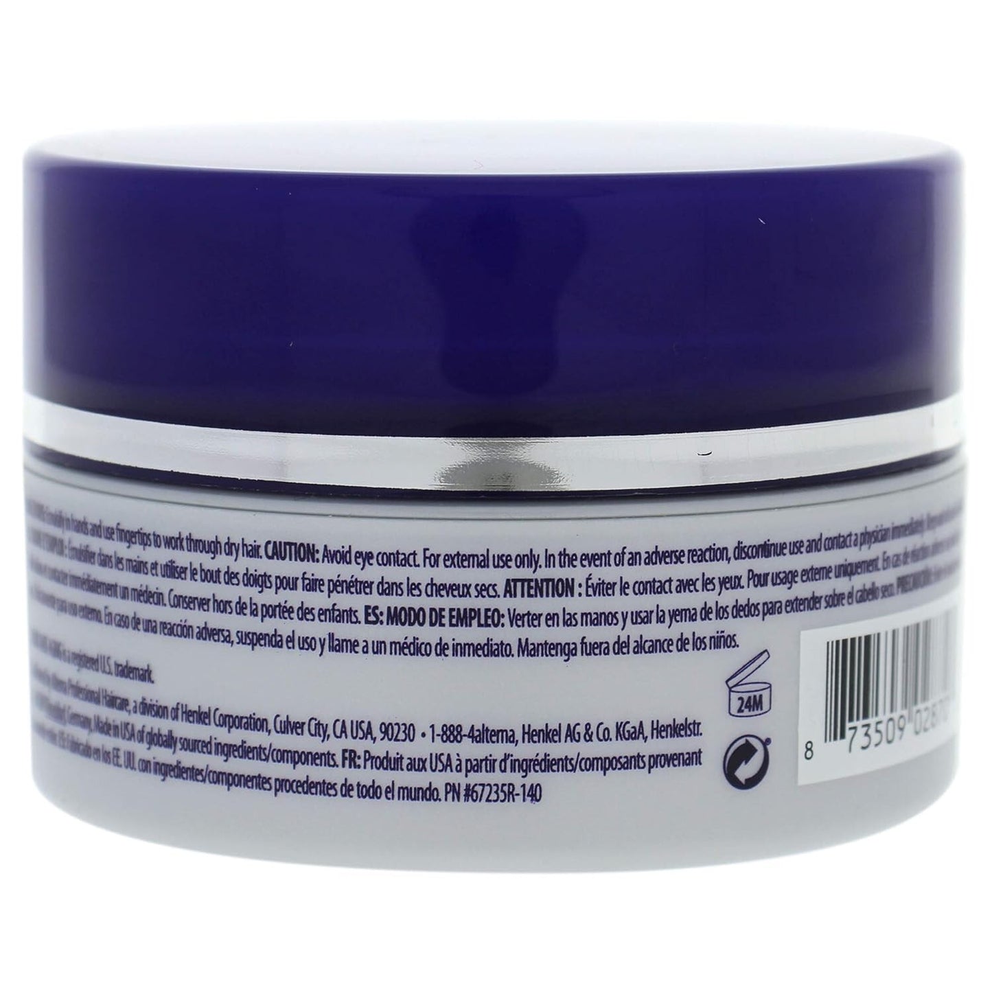 Professional Hair Styling Clay - Long-Lasting Texture & Matte Finish - 1.85 oz Pack of 4