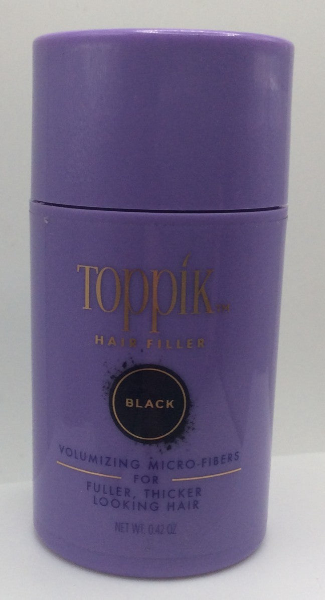 Hair Building Fibers Black 0.42oz - Volumizing Micro Fibers
