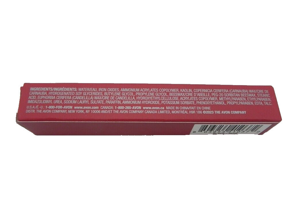 Waterproof Black Mascara - Wash-Off & Smudge-Resistant, 0.21 oz