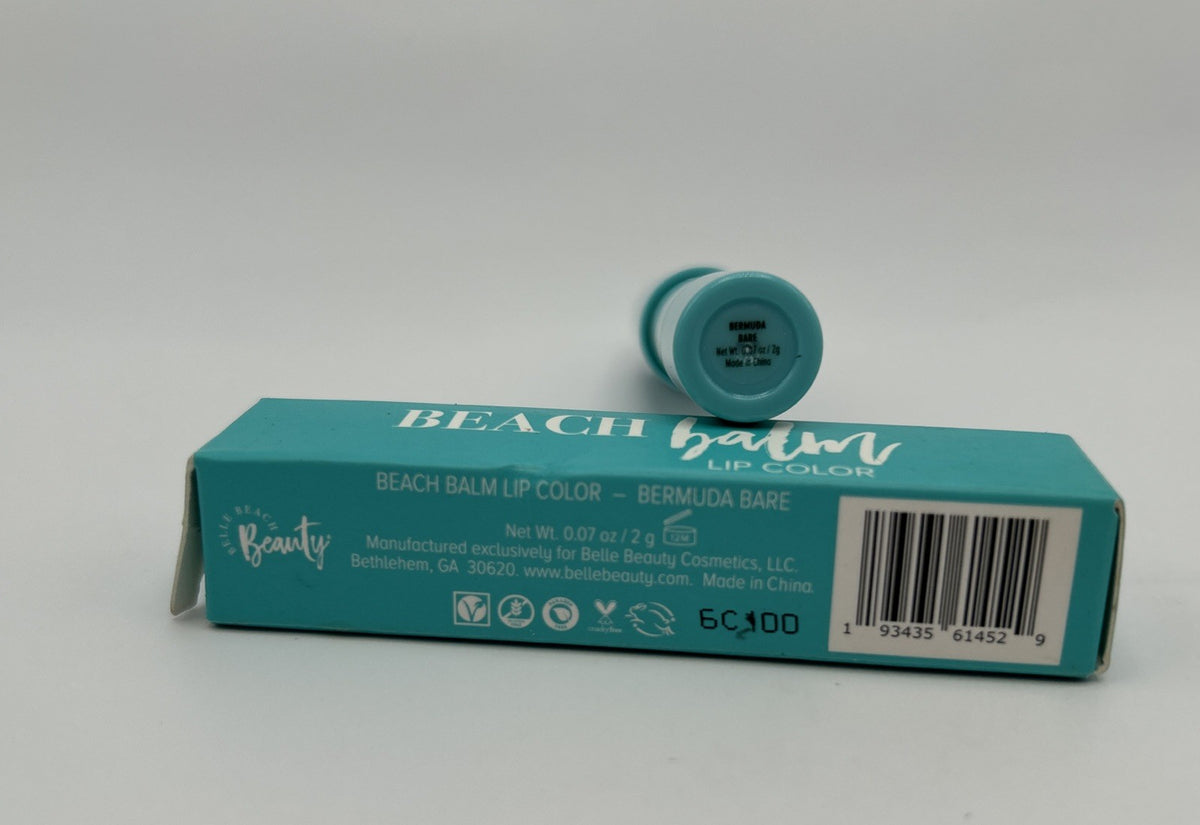 Beach Balm Lip Color Bermuda Bare Hydrating Moisturizing Lipstick