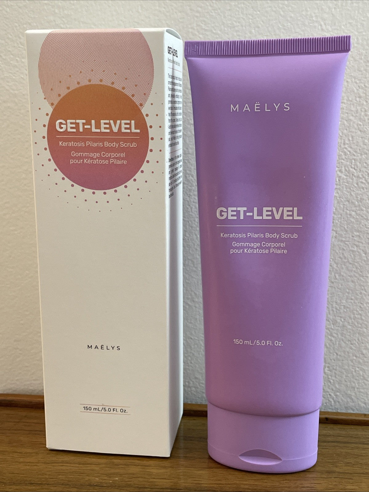 MAELYS GET-LEVEL KERATOSIS PILARIS BODY SCRUB 5 OZ SEALED BOXED