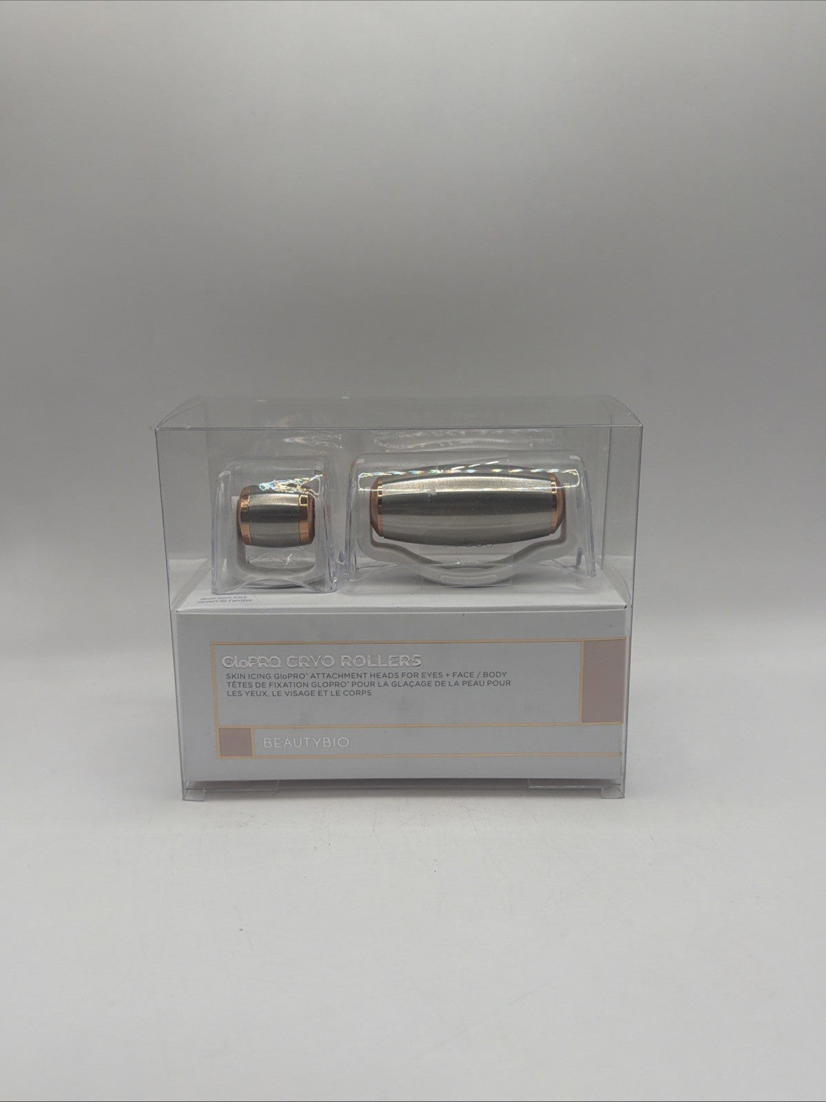 Skin Icing Cryo Roller Duo Attachments for Eyes Face Body - Beauty Tool