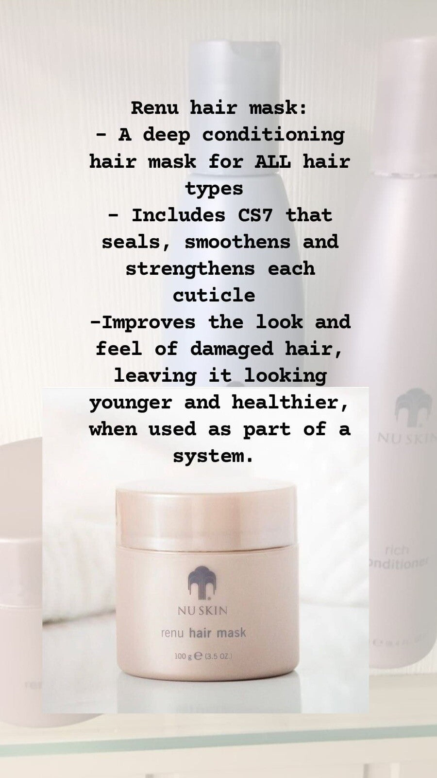 Deep Conditioning Hair Mask for Hydration & Repair - Nourishing Treatment