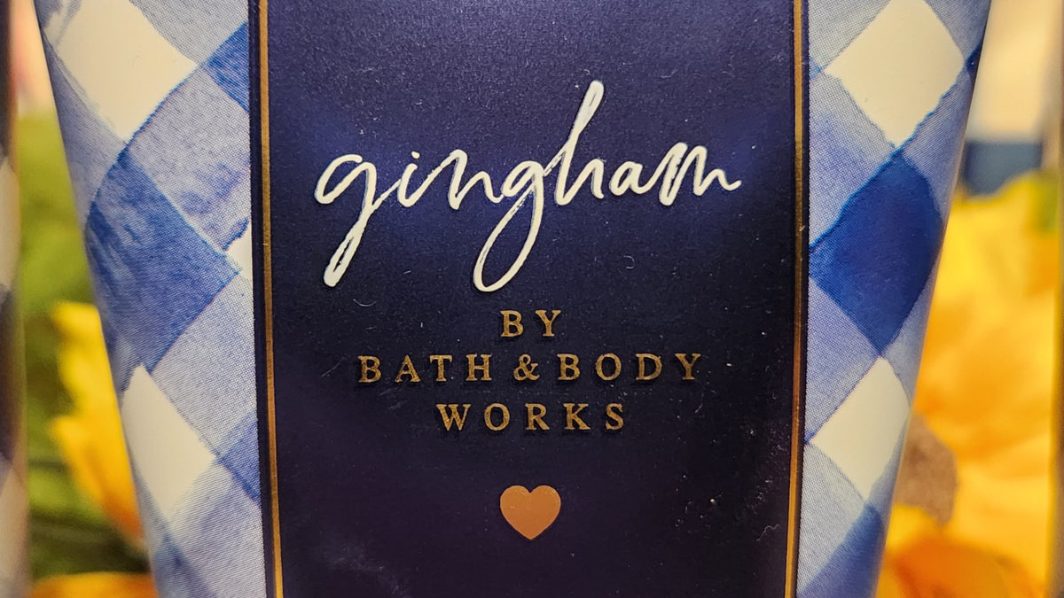 Bath & Body Works GINGHAM Foaming Sugar Scrub 8 oz. Lot of 4