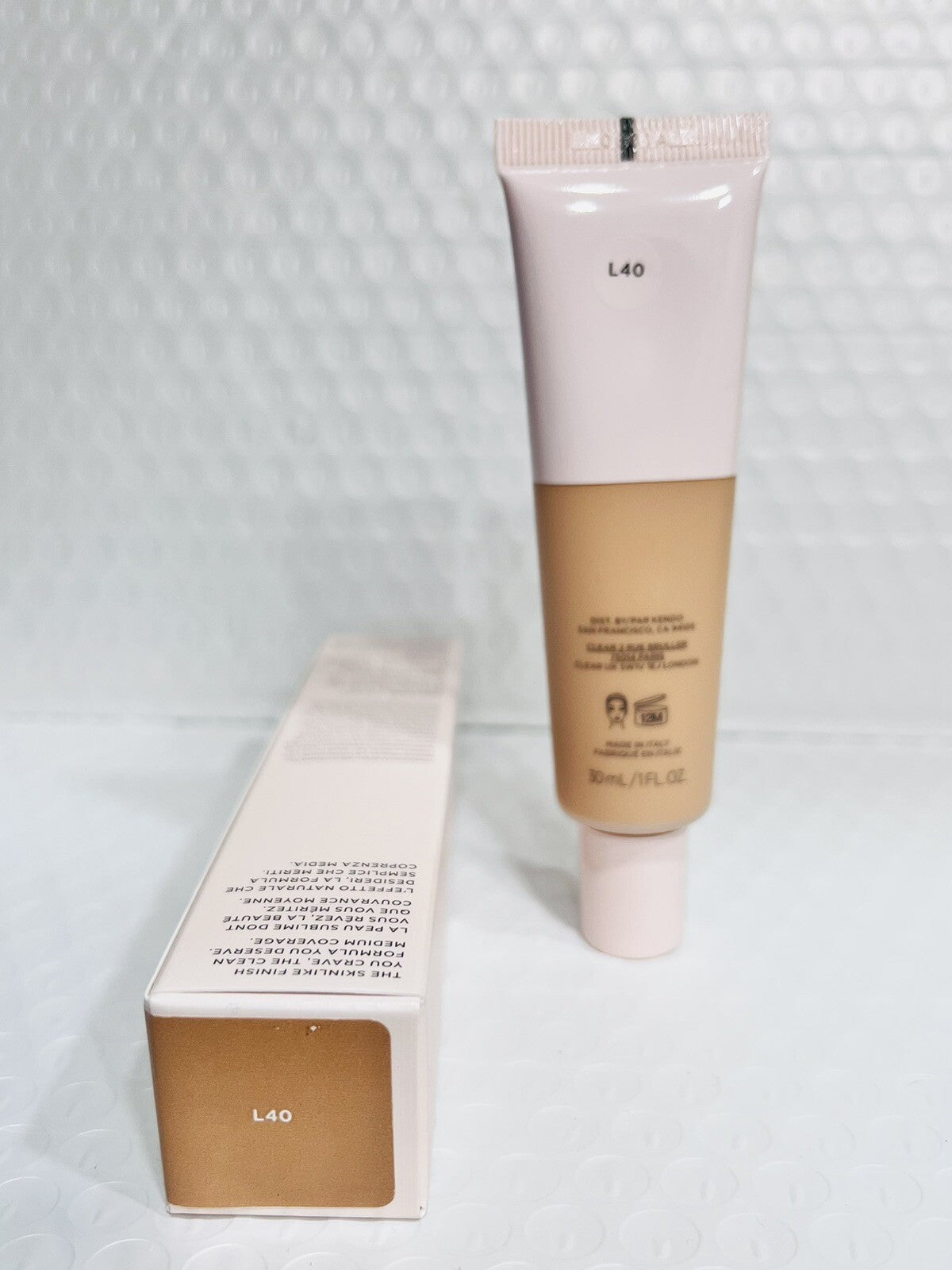 Micellar Foundation for Face - Long-lasting, Hydrating Makeup Base - L40