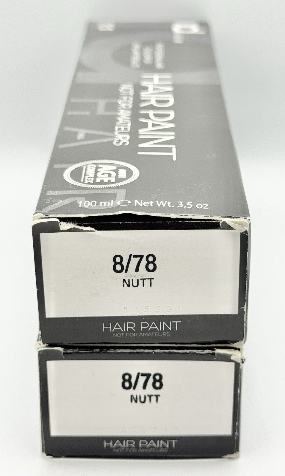 ID HAIR PAINT Permanent Hair Color 8/78 Nutt - 3.5 oz (2 Pack)