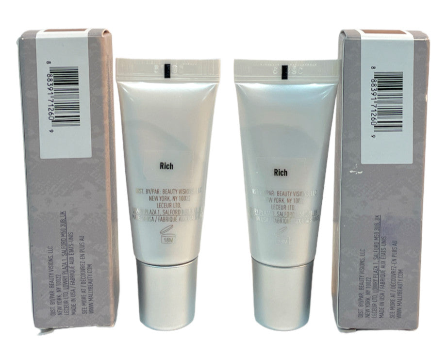 Mally Ultimate Performance Concealer Corrector - Rich, 0.3oz, Lot of 2