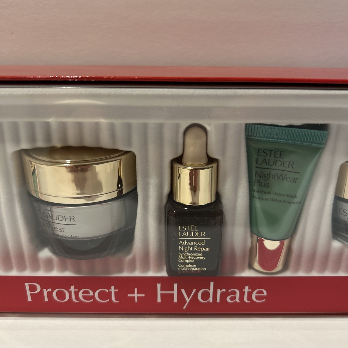 Estée Lauder Skin Care Set with Daily & Night Treatments Travel Size 5 pcs