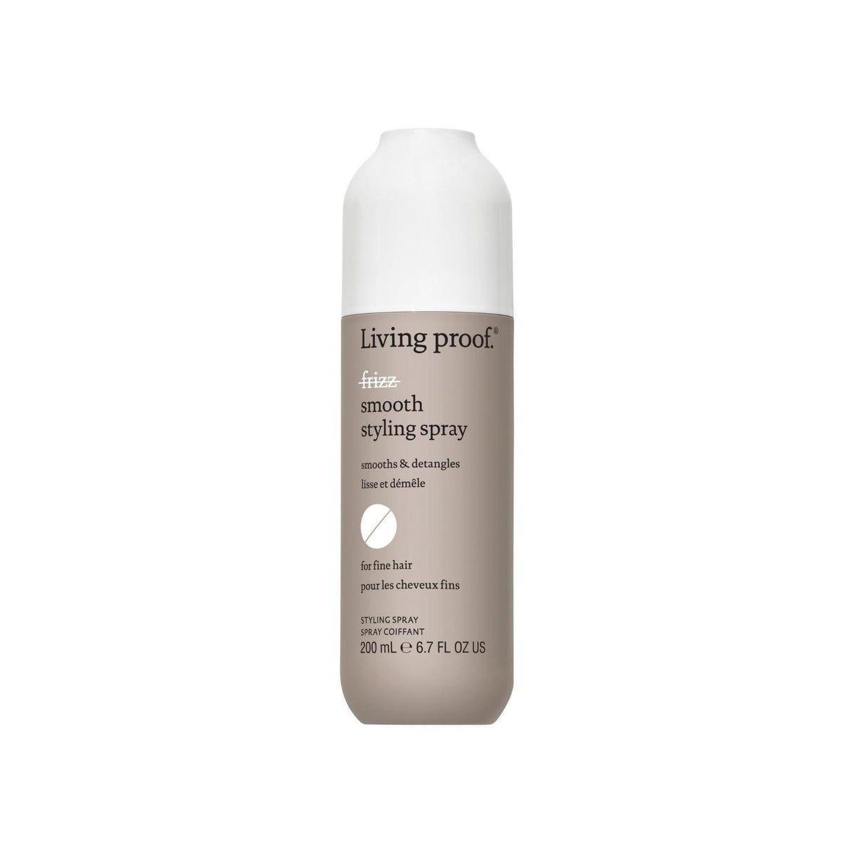 Frizz Control Hair Spray for Fine Hair - 6.7 oz Smoothing & Humidity Blocker