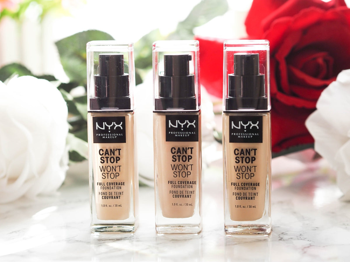NYX Can't Stop Won't Stop Foundation - 24HR Matte Finish - Multiple Shades