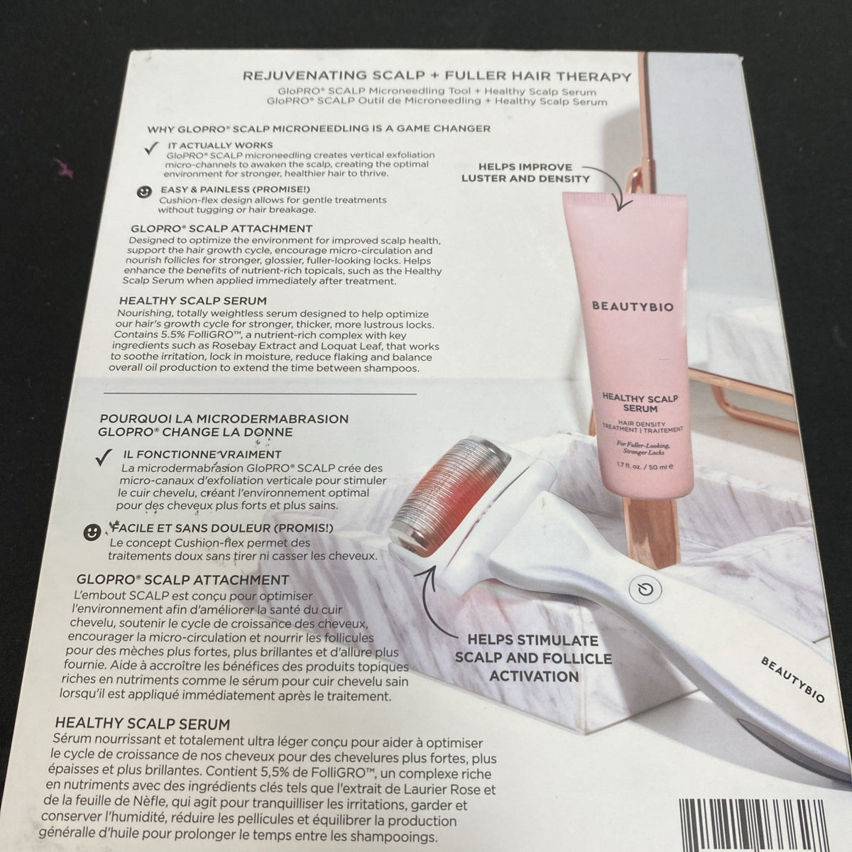BEAUTYBIO GloPRO Rejuvenating Scalp + Fuller Hair Therapy Set/4