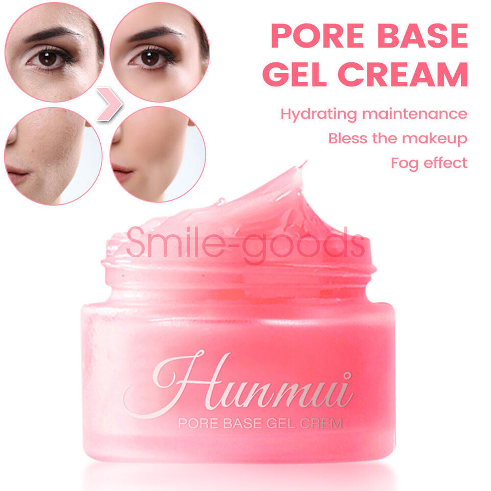 Hunmui Face Primer Pore Base Gel Cream Cover Pores Water Embellish