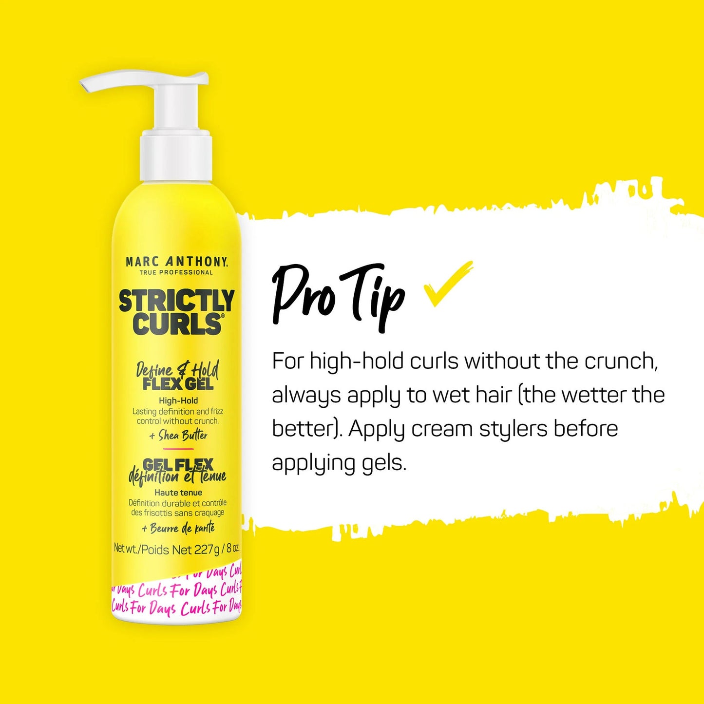 Curl Defining Gel for Medium to Coarse Curls - Flexible Hold & Shine