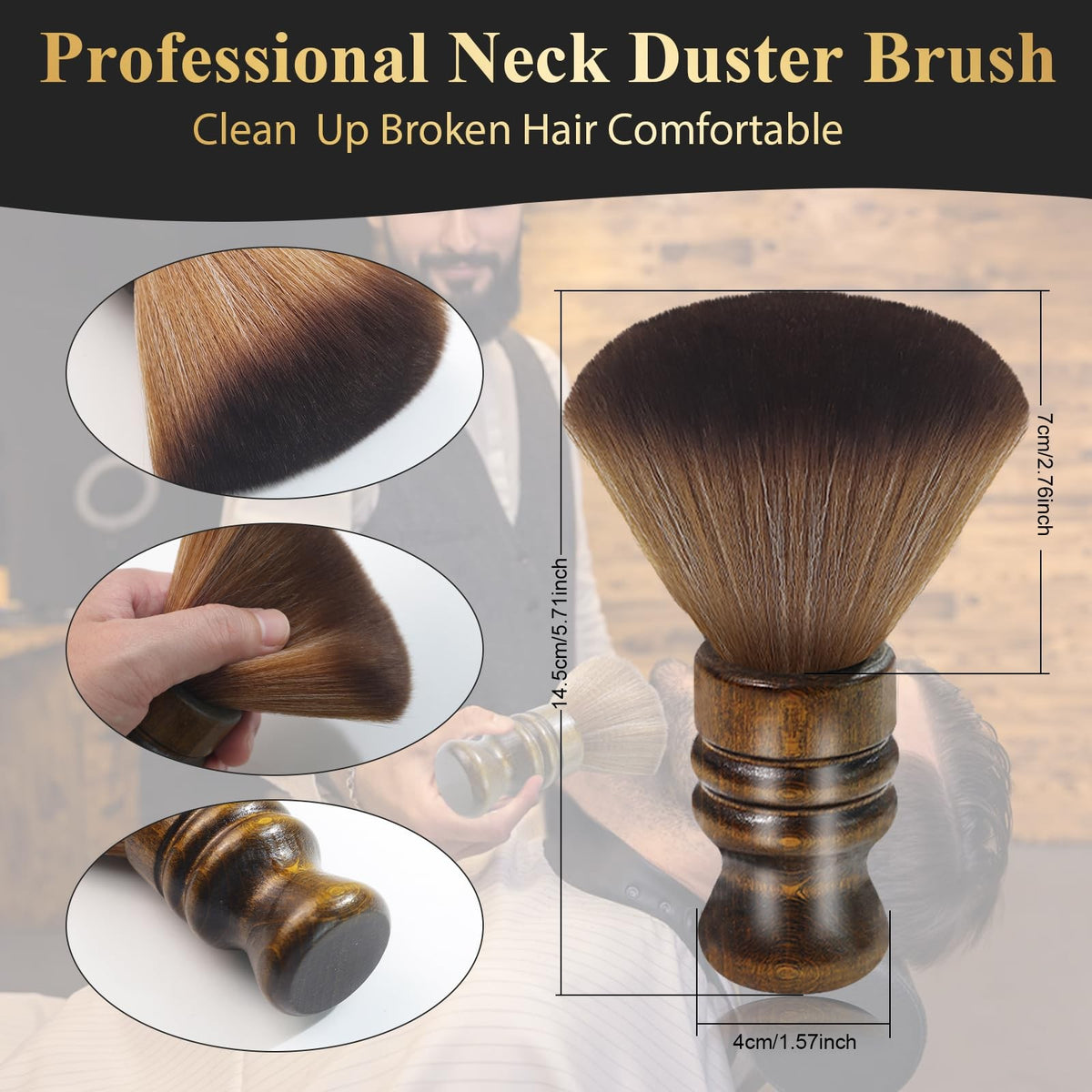 Hair Cutting Comb Set 14PCS Professional Barber Comb Kit for All Hair Types