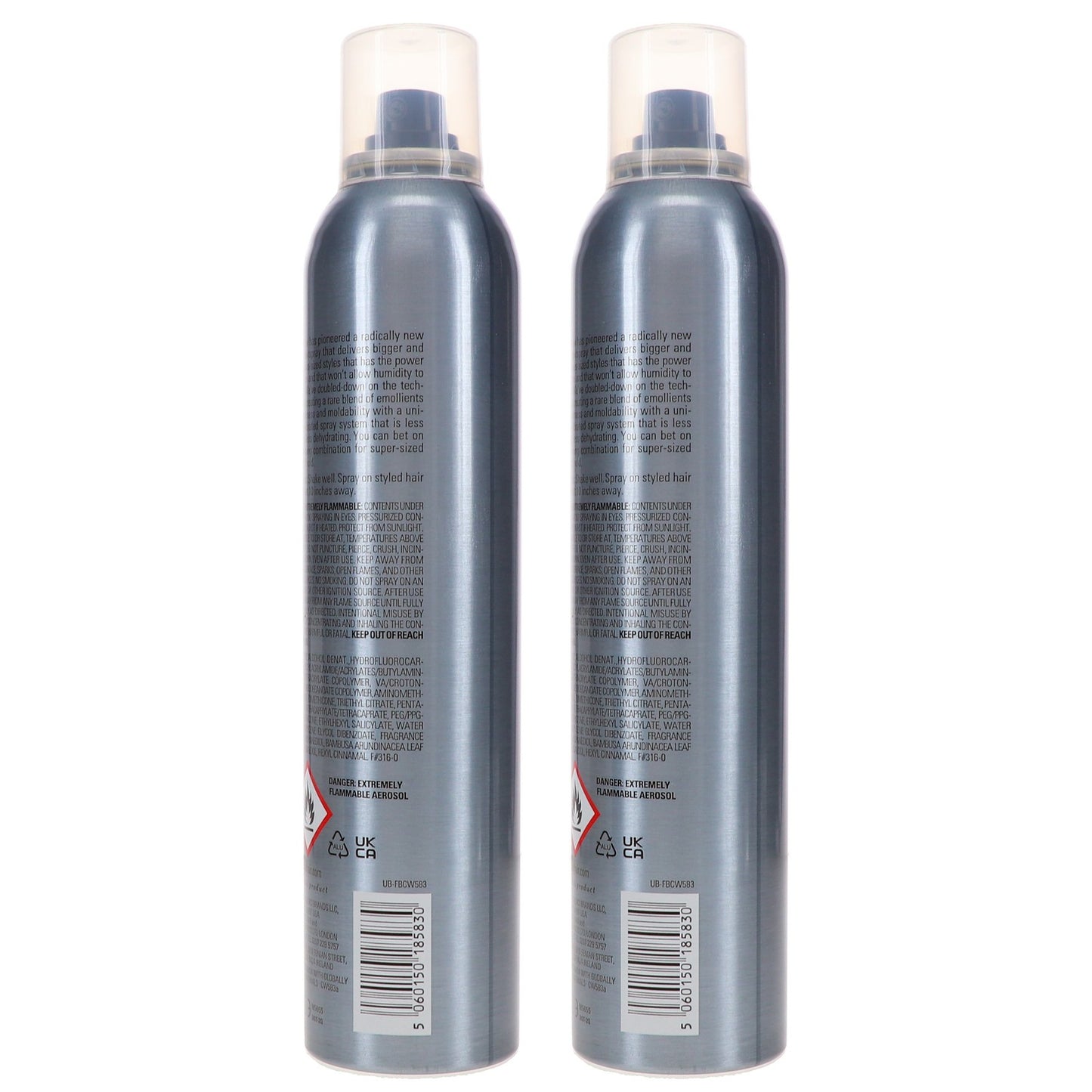 Hairspray 8.8 oz Big Hold Styling Spray for Humidity & Wind - 2 Pack