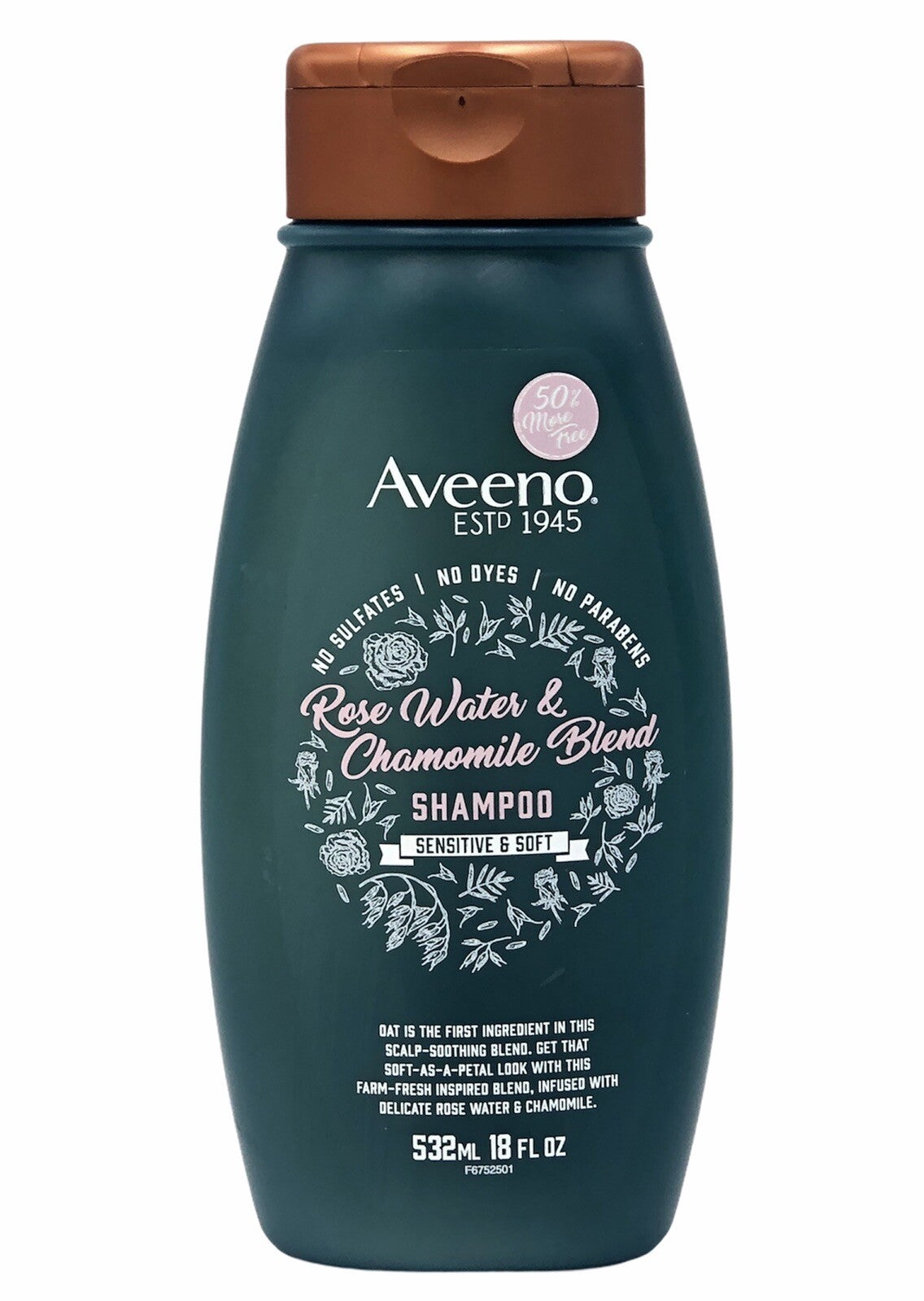 Aveeno Scalp Soothing Shampoo & Conditioner Set Rose Water Chamomile