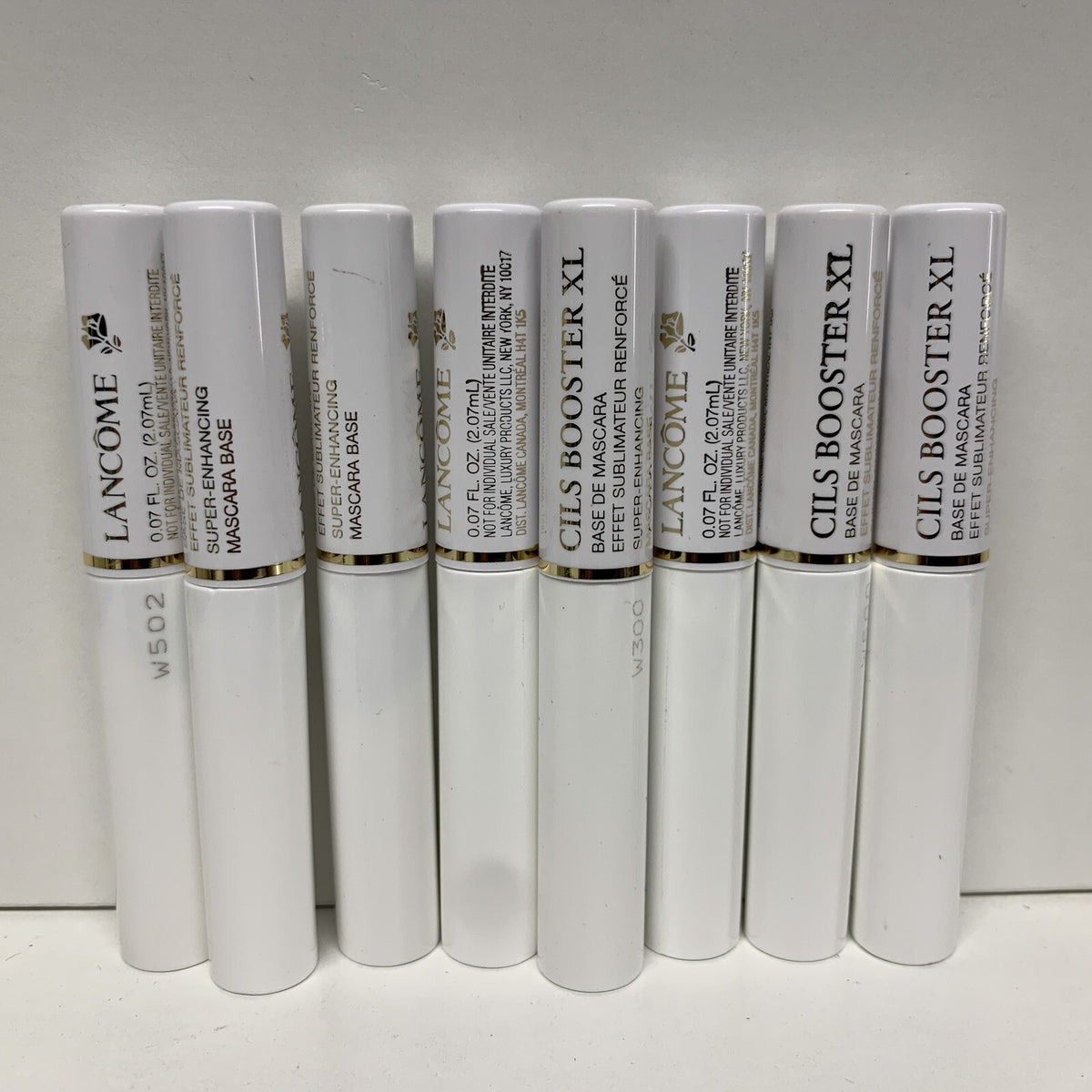 Lancome Cils Booster XL Vitamin Infused Mascara Lash Primer Base Set - 8 x 0.07 oz