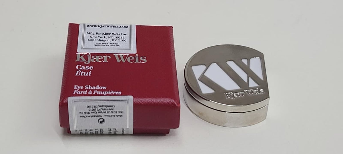Kjaer Weis Empty Compact Eyeshadow Case for Makeup Palettes