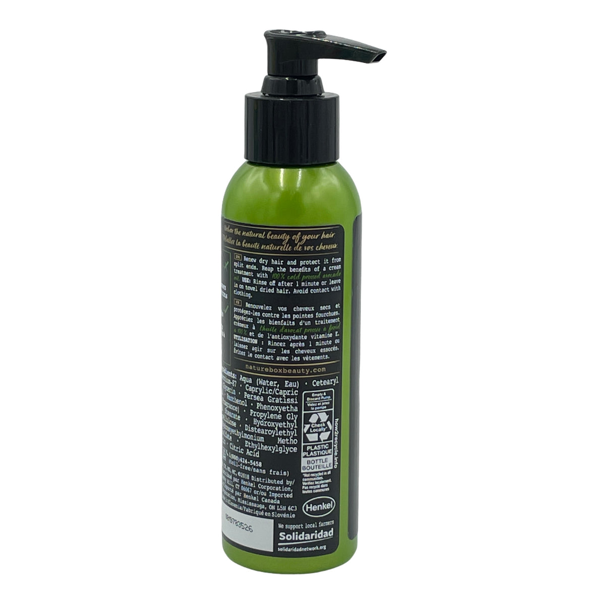2 Pack Avocado Oil Repair Cream for Split Ends - Hair Damage Treatment 5.1 oz