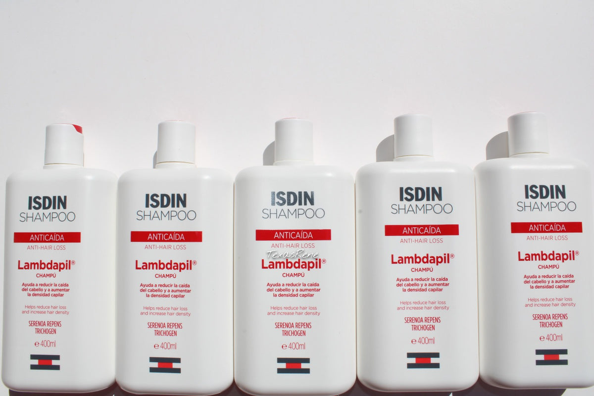 Isdin Lambdapil Anti-Hair Loss Shampoo 400mL - 5 Pack
