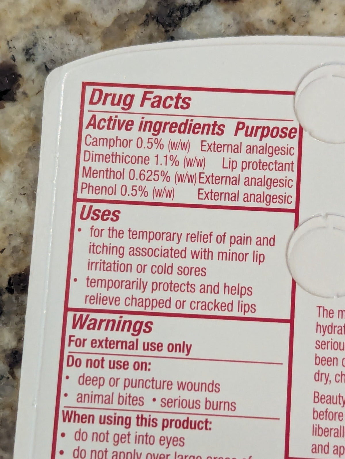 Medicated Lip Balm Set - Heal Dry Chapped Lips, 3 Pack 0.21 oz