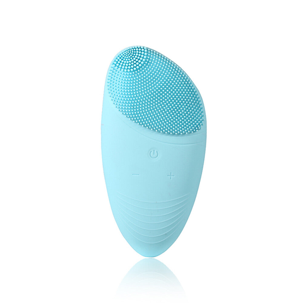 Electric Facial Cleansing Brush Silicone Waterproof Skin Care Massager