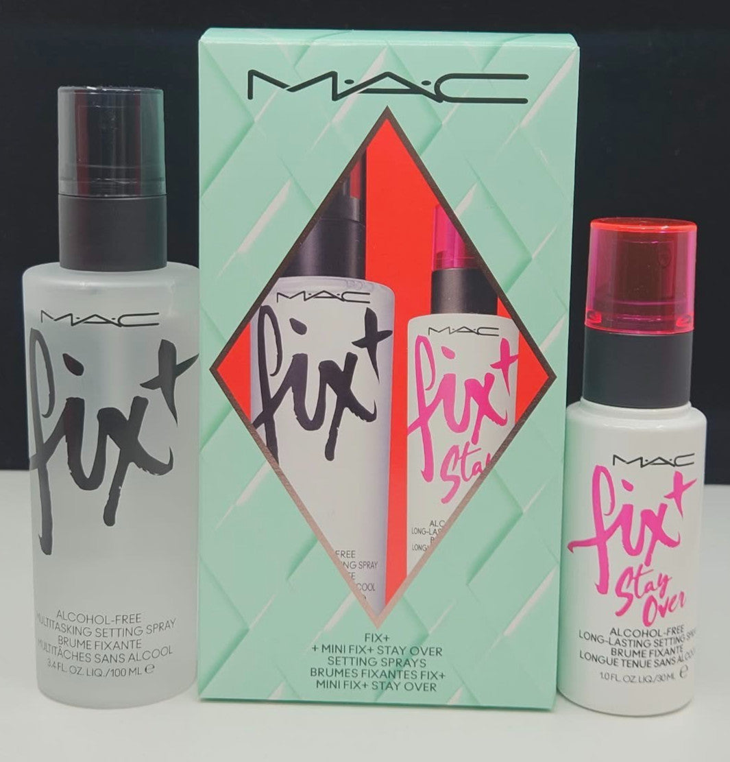 MAC Fix+ Mini & Regular Setting Spray Duo - Long-Lasting Makeup Finishing