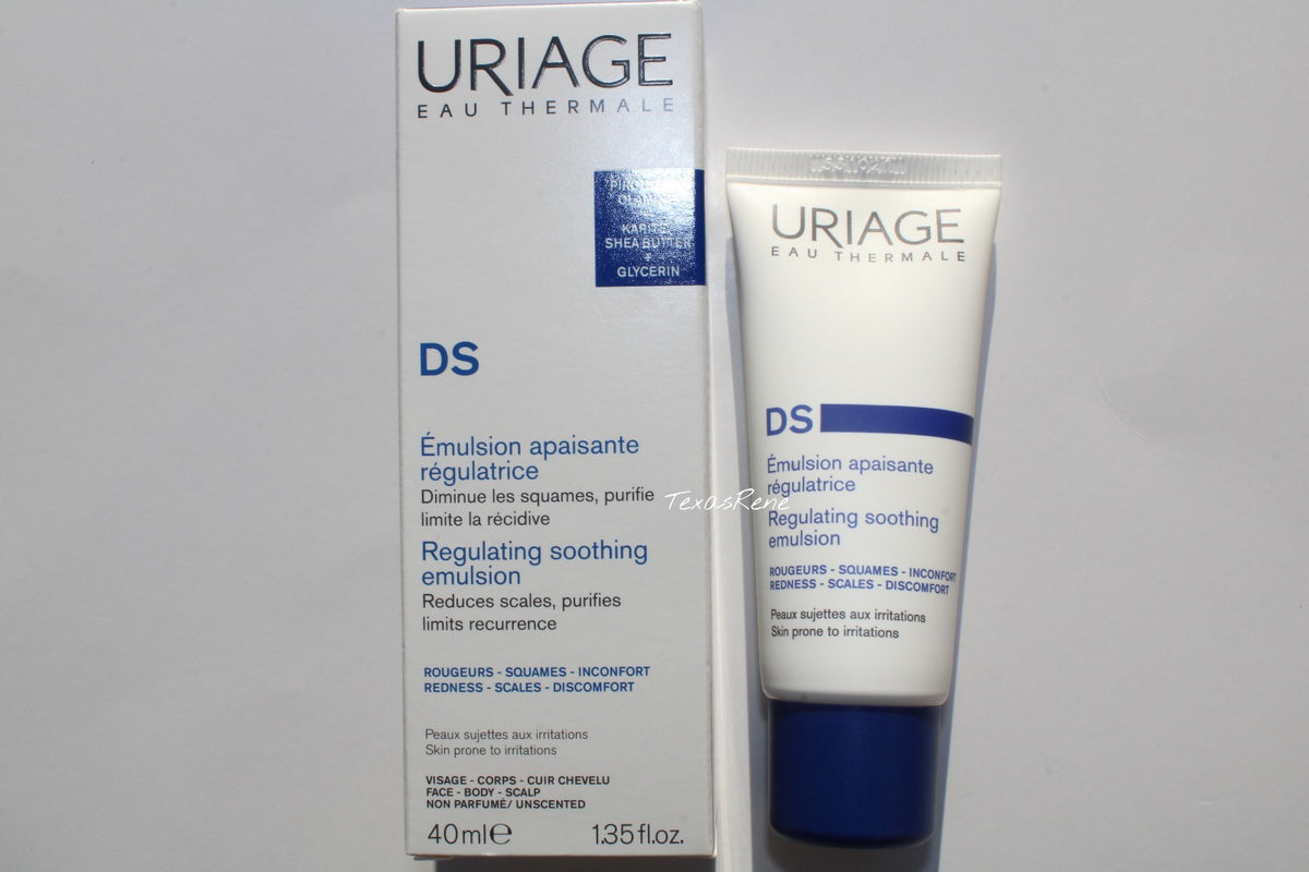 Uriage DS Regulating Soothing Emulsion 40ml (1.35fl oz) redness,scales