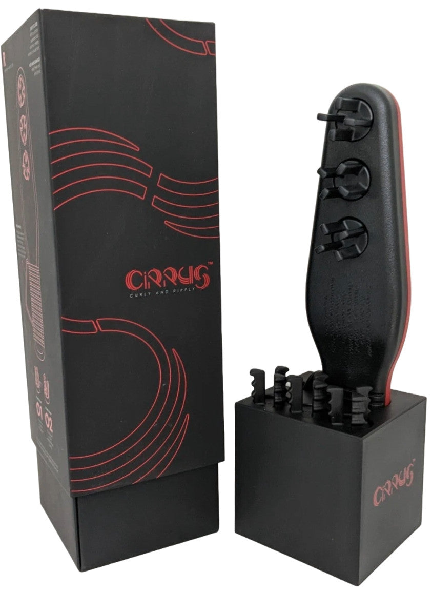 Cordless Hair Volumizer and Wave Styler - No Heat or Electricity