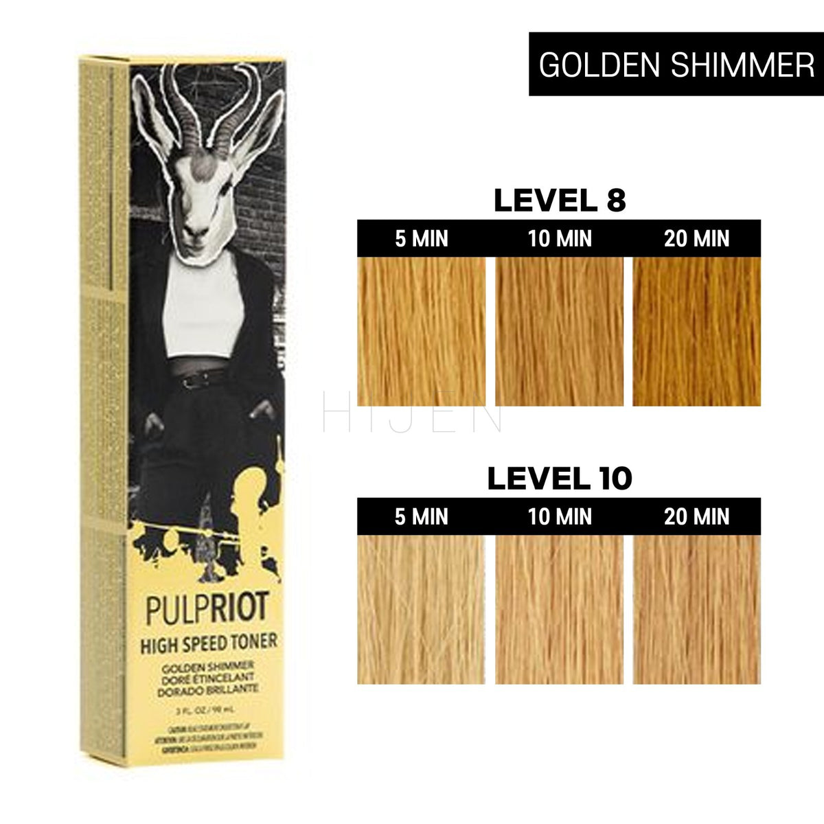 Hair Toner 3 oz - Multiple Shades