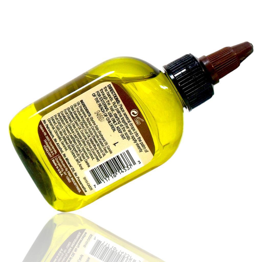 Premium Castor Hair Oil - Alcohol-Free, USA Made, 3 Pack of 2.5oz Bottles