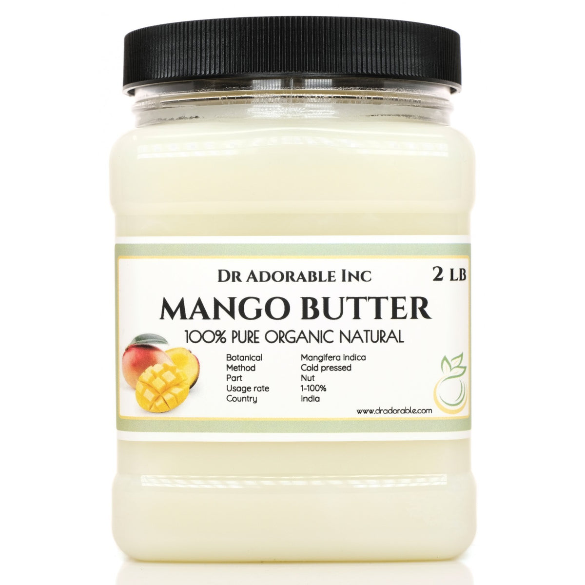 Organic Mango Butter - Cold Pressed Pure