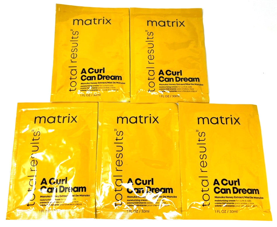 Moisturizing Curl Cream for Natural Hair - Pack of 5, 1 fl oz Each