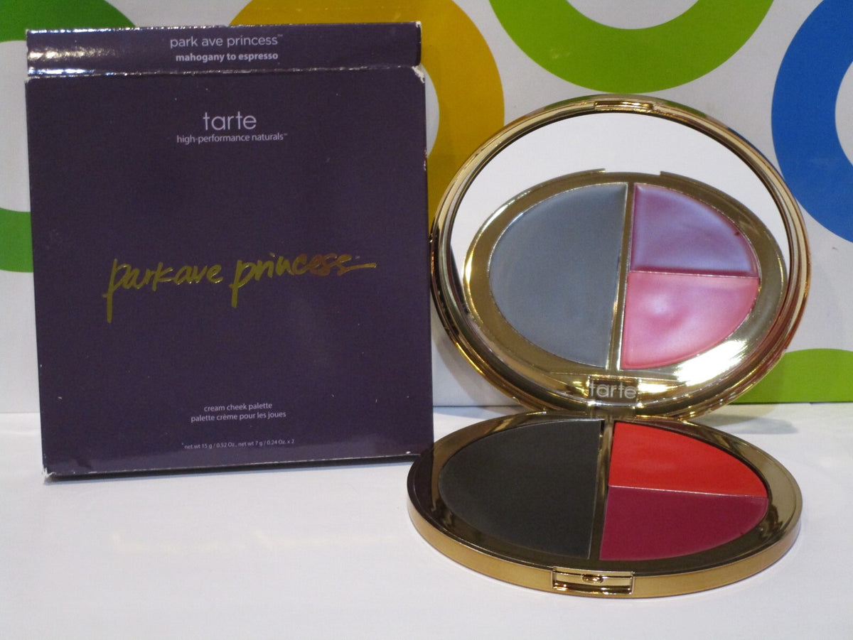 Tarte Park Ave Princess Cheek Palette - Full-Sized Face Makeup with Warm Shades