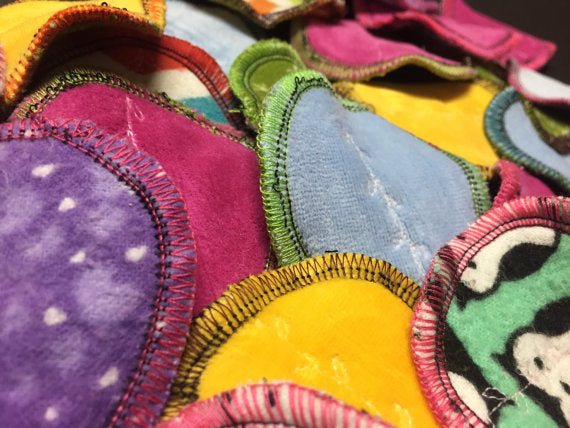 Reusable Cotton Rounds Facial Pads Set - Eco-Friendly Makeup & Skincare