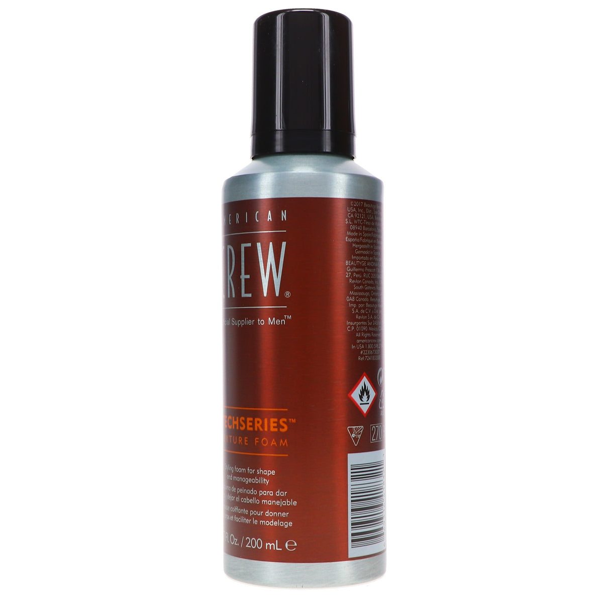 Men's Hair Styling Foam - Texture & Hold, Lightweight Hair Product 6.7 oz