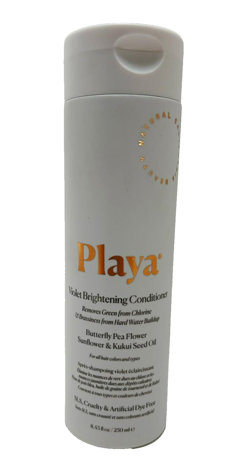 Brightening Hair Conditioner with Sunflower Kukui Oil and Butterfly Pea Flower - 250ml