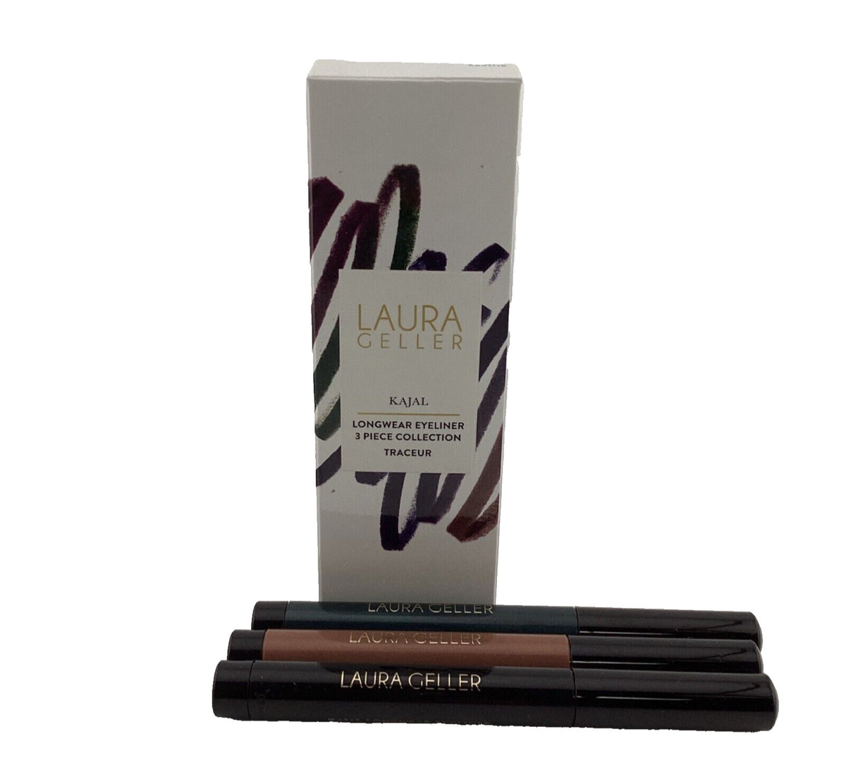 Longwear Eyeliner Trio - Kajal Eyeliner Set 0.049 Oz Each